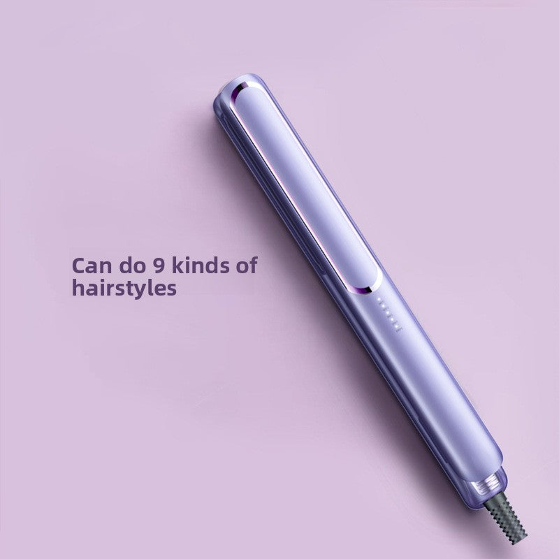 Mini Hair Straightener Curling Iron with Dual Voltage