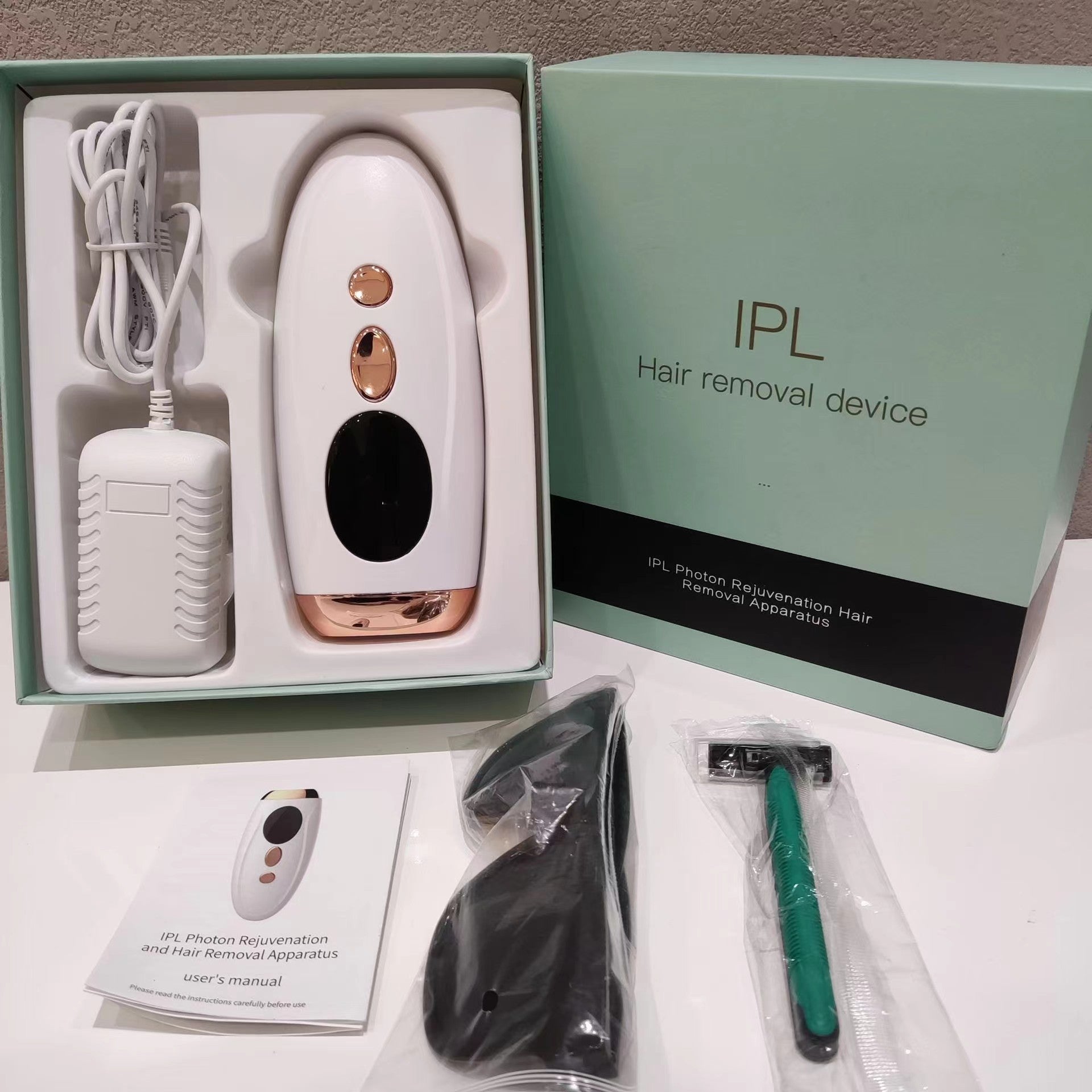 Portable IPL Laser Hair Removal Device