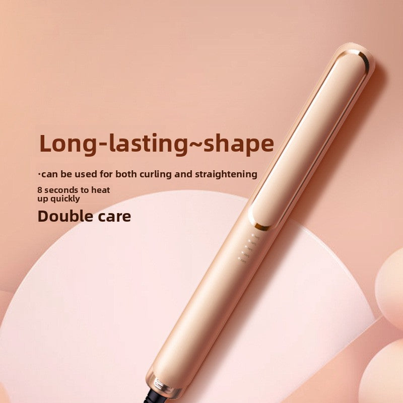 Mini Hair Straightener Curling Iron with Dual Voltage