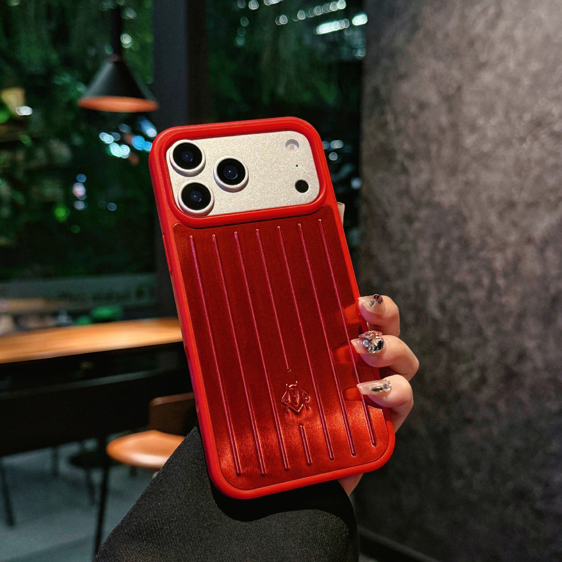 Aluminum magnesium alloy mobile phone protective cover
