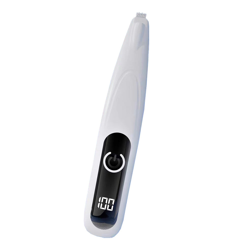 Rechargeable Pet Hair Trimmer with LED Light