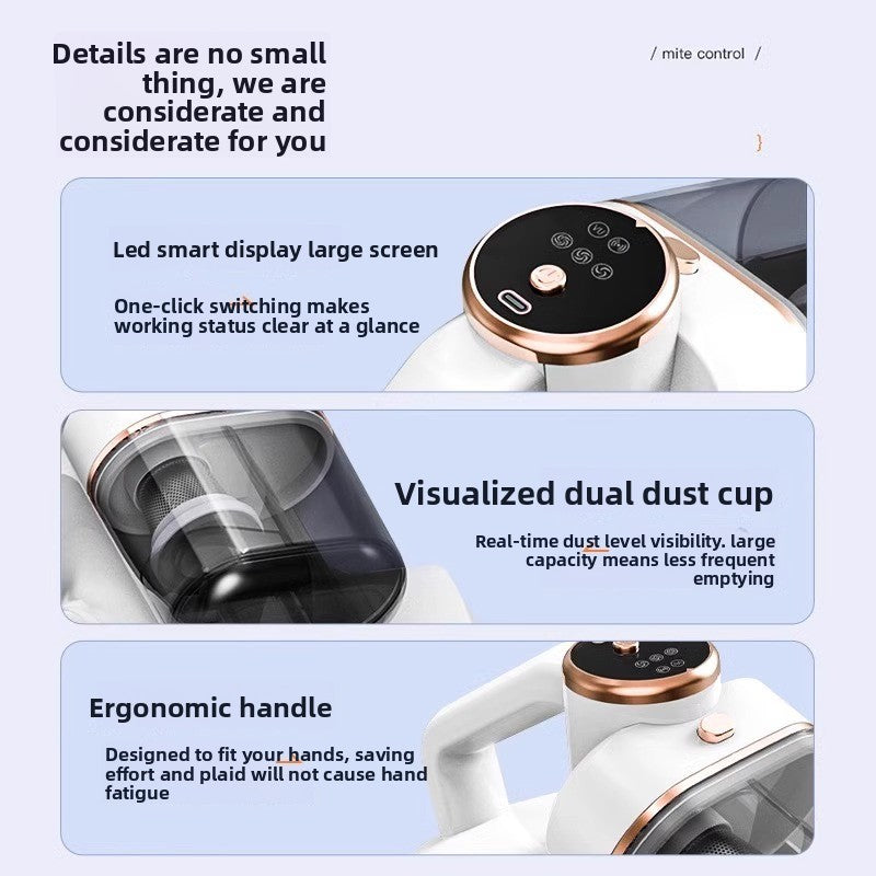 Handheld UV Mite Remover with Sterilization