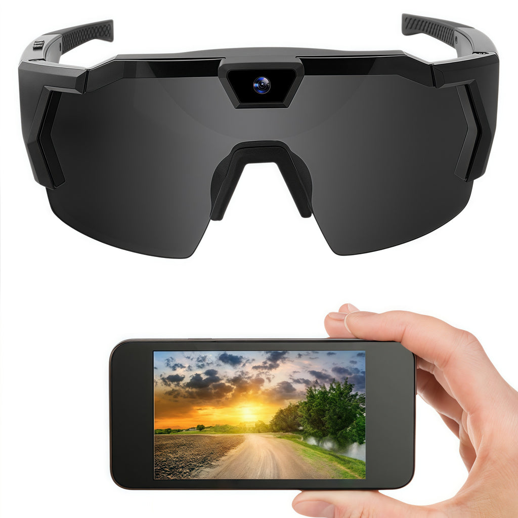 HD Recording Camera Sunglasses for Sports