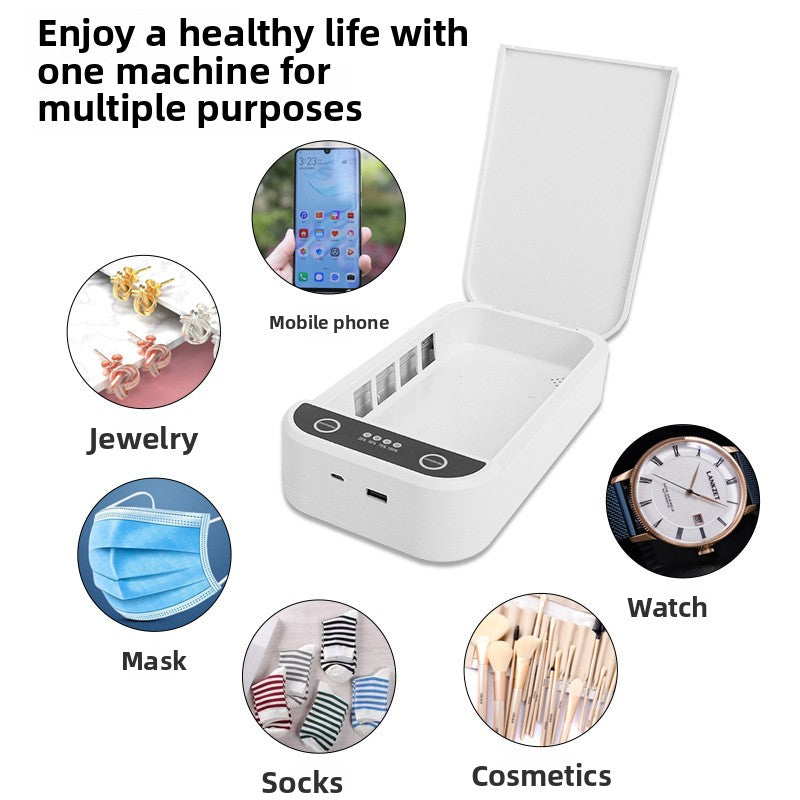 Multifunctional USB UV Phone Mask Sterilizer Box